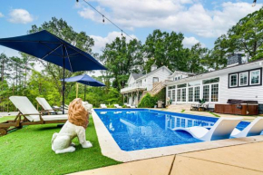 Spacious Durham Home with Fire Pit and Hot Tub!